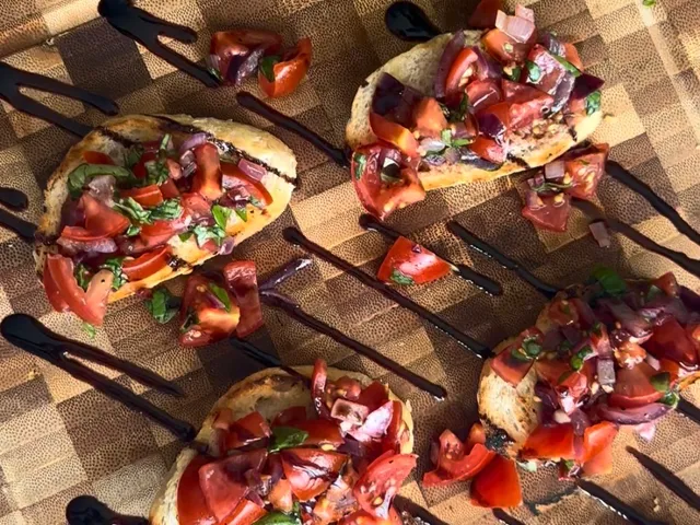Tomaten Bruschetta, Tomaten Bruschetta met Balsamico