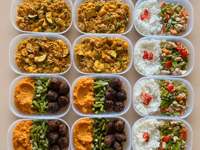 Prep Meals, Maaltijden in bakjes, prep meals,