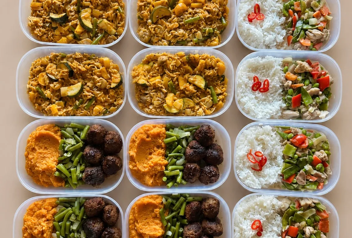 Prep Meals, Maaltijden in bakjes, prep meals,